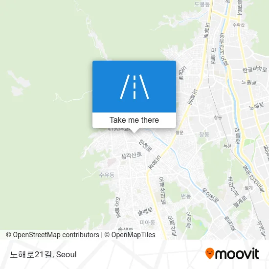 노해로21길 map
