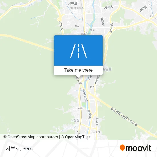 서부로 map