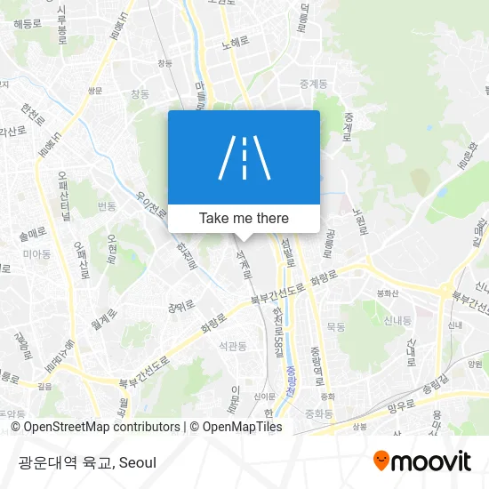 광운대역 육교 map