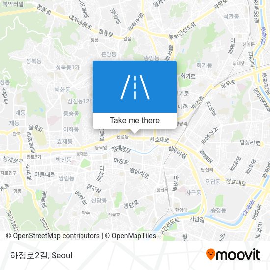 하정로2길 map