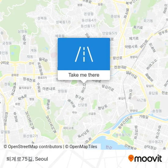 퇴계로75길 map