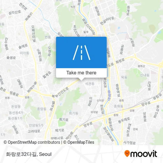 화랑로32다길 map