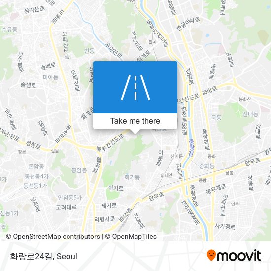 화랑로24길 map