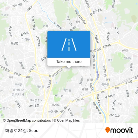 화랑로24길 map