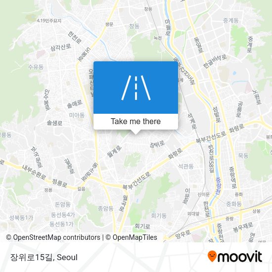 장위로15길 map