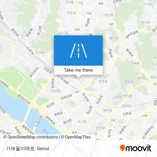 가재울미래로 map