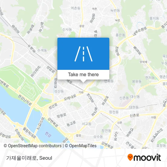 가재울미래로 map