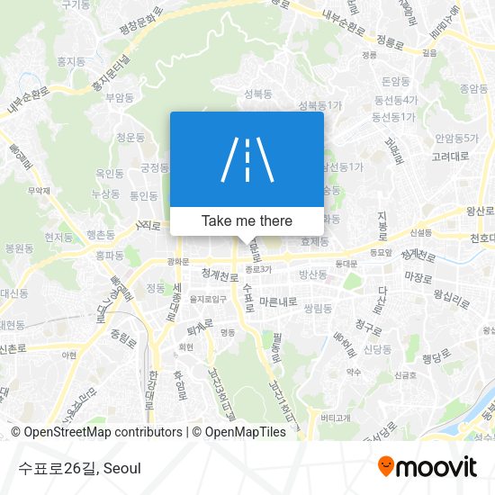 수표로26길 map