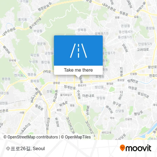 수표로26길 map