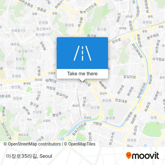 마장로35라길 map