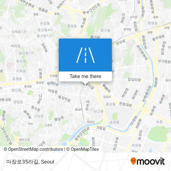 마장로35라길 map