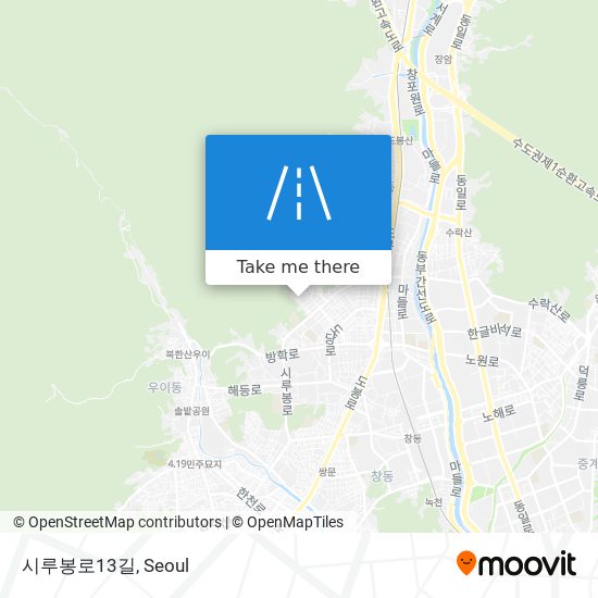 시루봉로13길 map