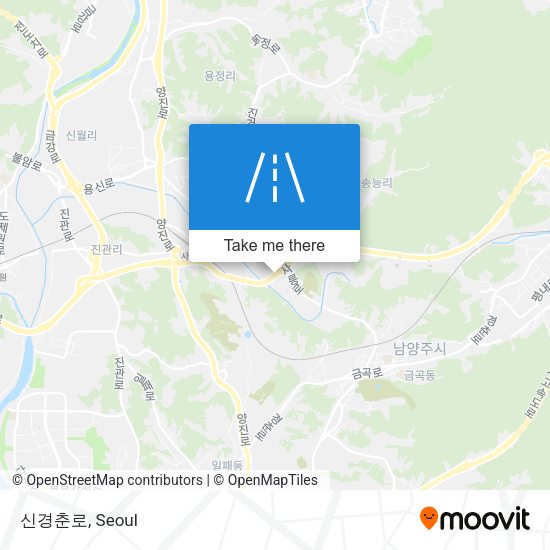 신경춘로 map