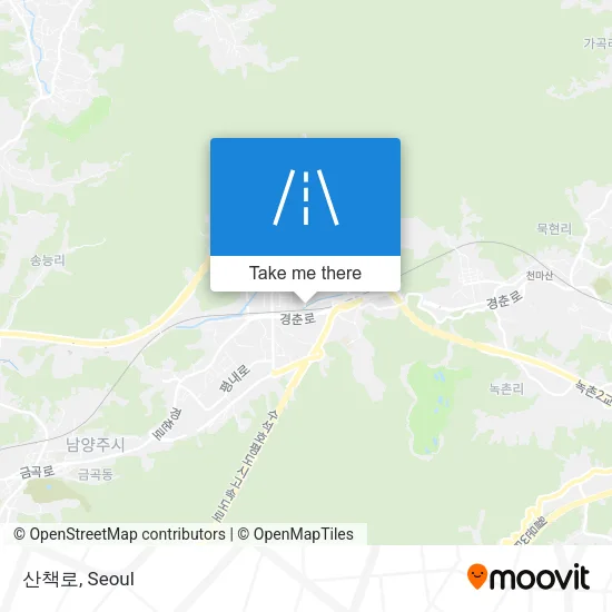 산책로 map