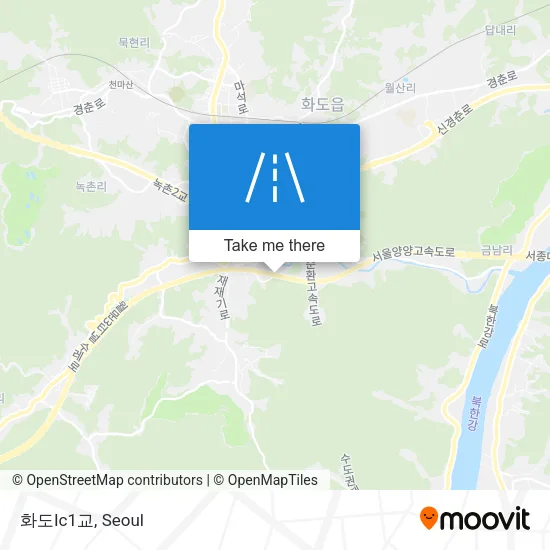 화도Ic1교 map