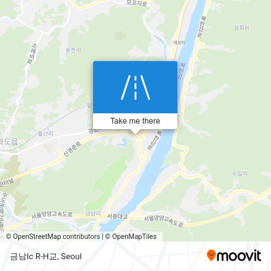 금남Ic R-H교 map