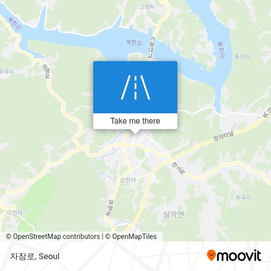 자잠로 map