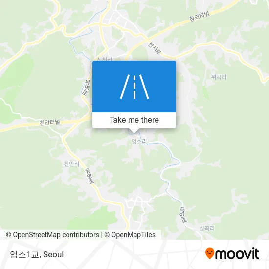 엄소1교 map