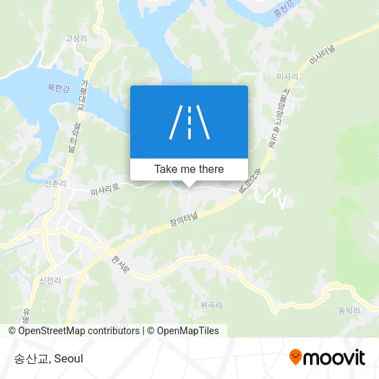 송산교 map