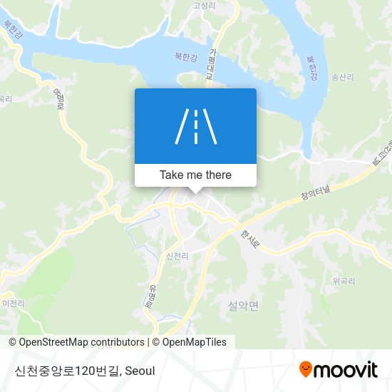 신천중앙로120번길 map