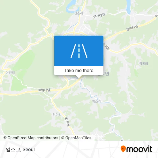 엄소교 map
