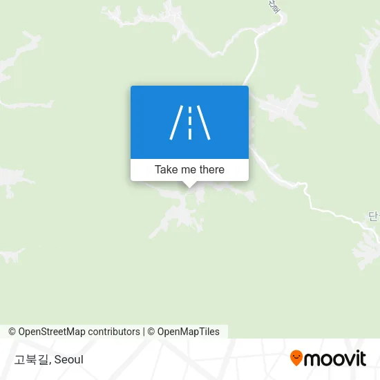 고북길 map