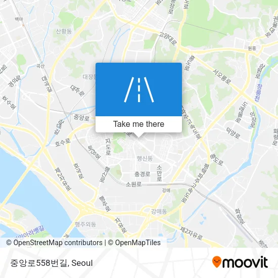 중앙로558번길 map