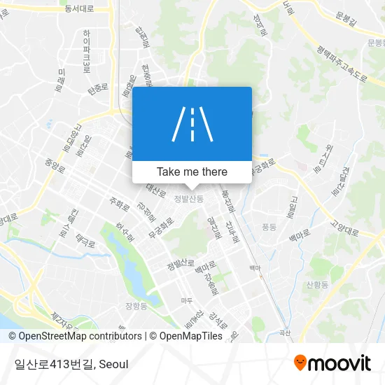 일산로413번길 map