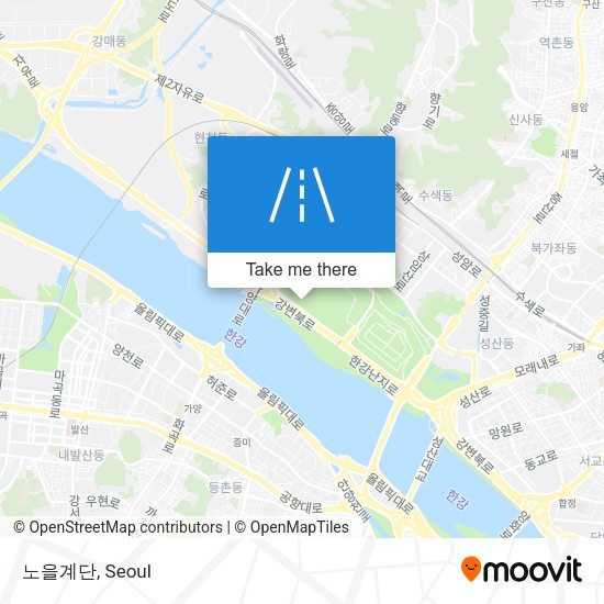 노을계단 map