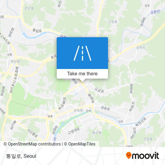 통일로 map