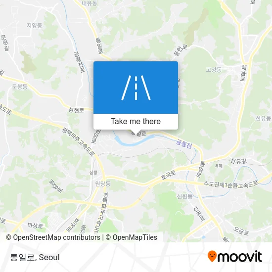 통일로 map