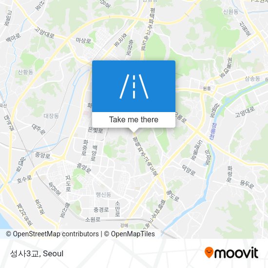 성사3교 map