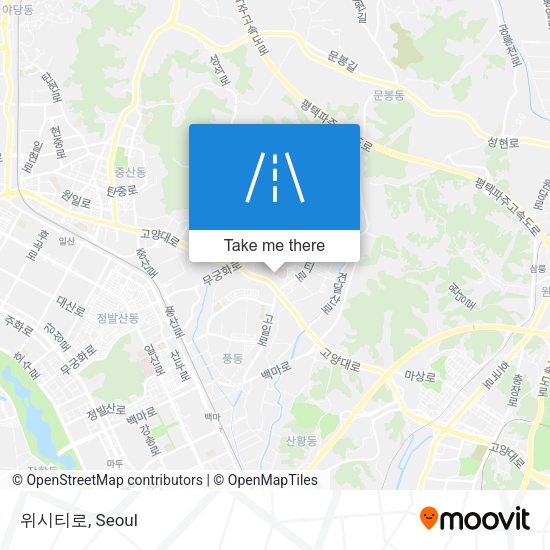 위시티로 map