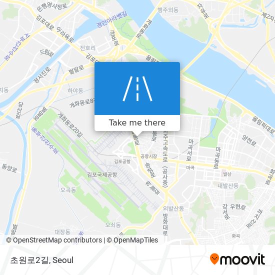 초원로2길 map