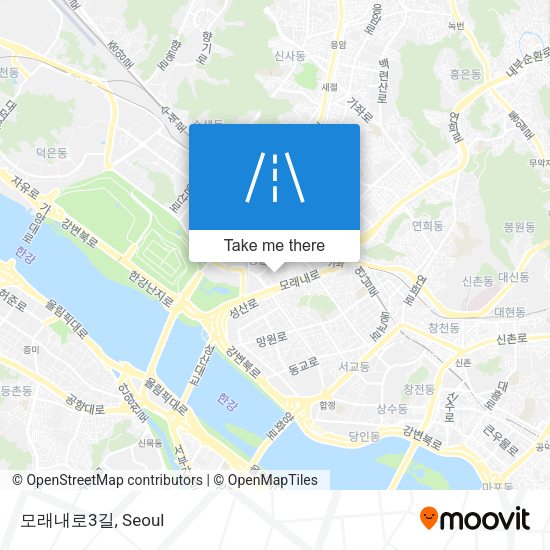 모래내로3길 map