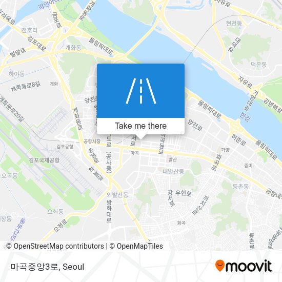 마곡중앙3로 map