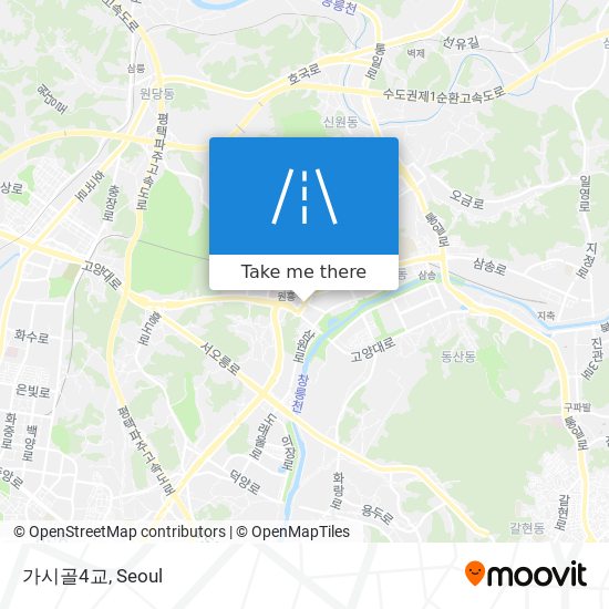 가시골4교 map