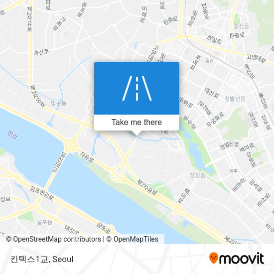 킨텍스1교 map