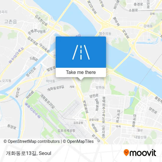 개화동로13길 map