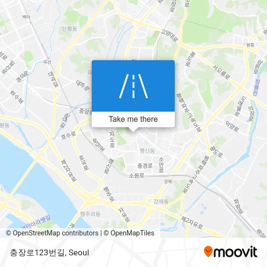 충장로123번길 map