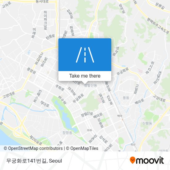 무궁화로141번길 map