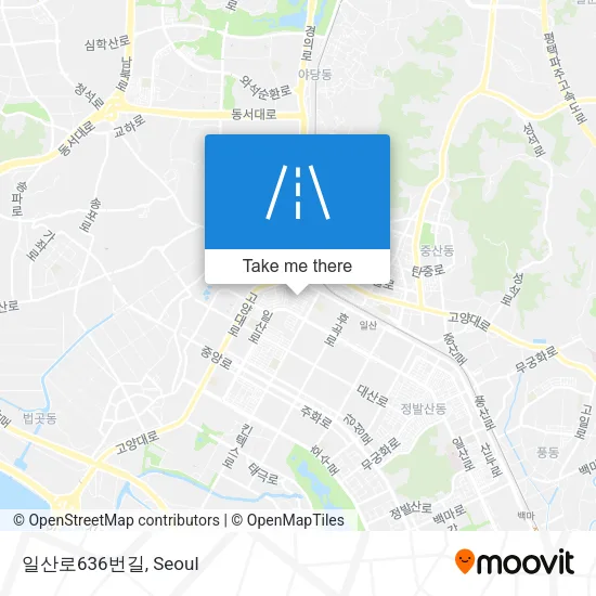 일산로636번길 map