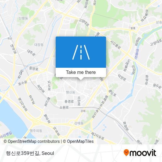 행신로359번길 map