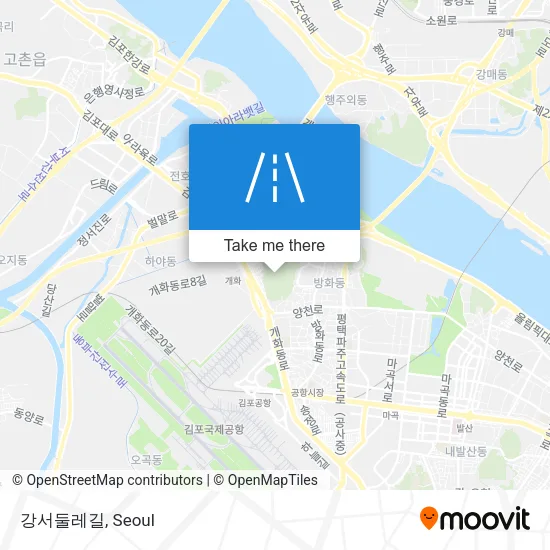 강서둘레길 map