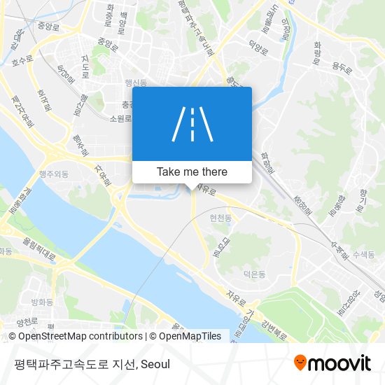 평택파주고속도로 지선 map