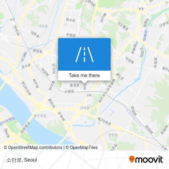 소만로 map