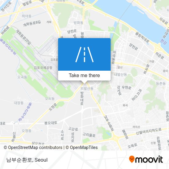 남부순환로 map