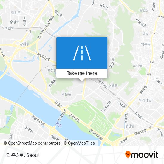 덕은3로 map