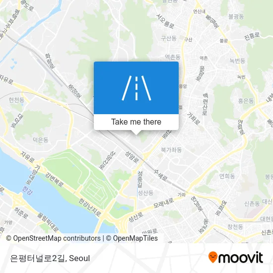 은평터널로2길 map
