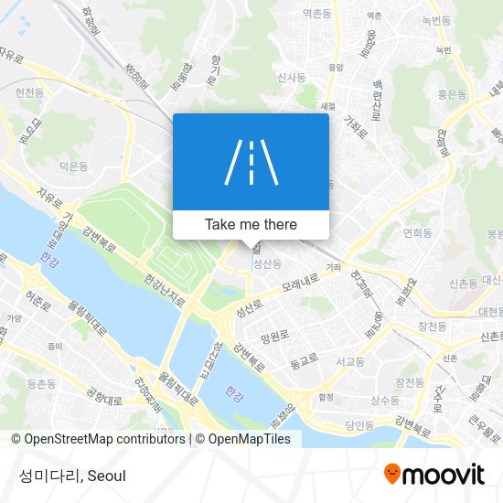 성미다리 map